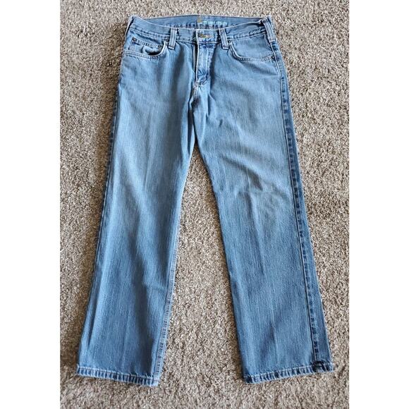 Carhartt Other - Carhartt B320 WTB Blue Jeans Mens 31x30 Measures 32x29 Relaxed Fit Straight Leg